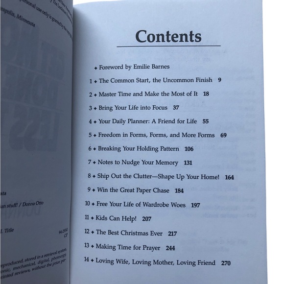 One-Minute Organizer by Donna Smallin & Get More Done In Less Time by Donna Otto - Picture 6 of 6